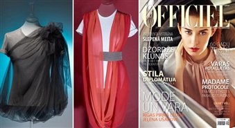 Katjas Šehurinas dizaina blūze + žurnāls L’OFFICIEL Latvija – 52%
