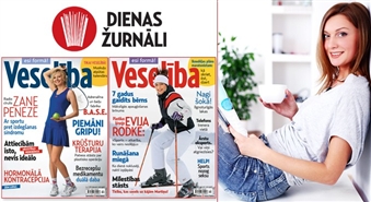 Подписка на журнал VESELĪBA на 9 месяцев – 41%