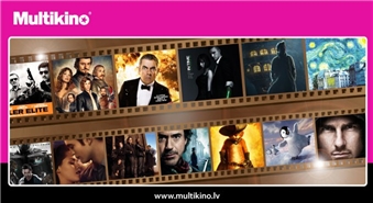 MULTIKINO piedāvā: biļete uz JEBKURU filmu (arī 3D), JEBKURĀ dienā un LAIKĀ – 54%