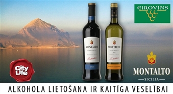 EIROVĪNS piedāvā: sarkanvīns Syrah o Shiraz + baltvīns Cataratto – Chardonnay no Barone Montalto ražotnes Sicīlijā – 50%