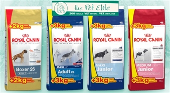 Profesionālā suņu barība ROYAL CANIN (14 – 18 kg iepakojums) no zooveikala The Pet Elite – 50%