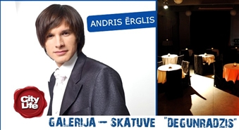 Andra Ērgļa koncerts ar 50% atlaidi! Ielūdz galerija-skatuve DEGUNRADZIS