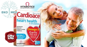 Specializēti multivitamīni sirds un asinsvadu veselībai CARDIOACE ar Omega-3 no EkoMed – 52%