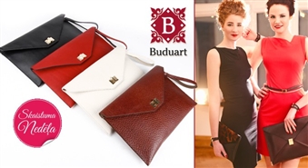 BUDUART: ekskluzīvas clucth dizaina ādas somas – 40%