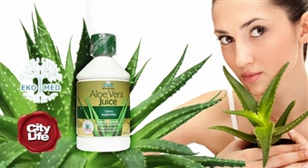 100% dabīga ALOE VERA sula imūnsistēmas stiprināšanai no EkoMed – 53%