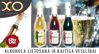 X.O предлагает: игристое испанское вино Vino Joven Jordán всего за Ls 1.99!