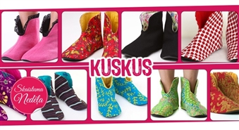 Stilīgie un omulīgie KusKus mājas zābaciņi – 40%