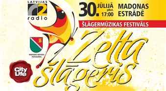Ieejas biļete + telts vieta šlāgerfestivālā LR2 ZELTA ŠLĀGERIS tikai Ls 1.99! Pirmo reizi Latvijā – 35 kantrī un šlāgermūzikas grupas vienuviet!