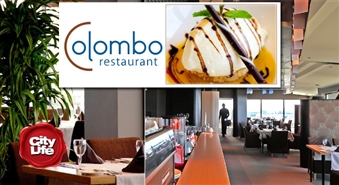 Visa pilsēta Tev pie kājām! Maltīte skaisto skatu restorānā  COLOMBO – 50%
