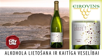 Dienvidāfrikas baltvīns AYAMA CHENIN BLANC no EIROVĪNS – 50%