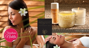 STROGONOVS: ekskluzīvs Thalgo SPA rituāls POLYNESIA (skrubis + visa ķermeņa masāža + mitrināšana) – 50%