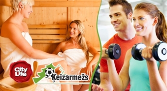 Ķeizarmežs: trenažieru zāles abonements + sauna (3 mēn.) – 50%
