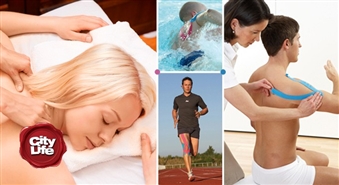 REHABTAPE piedāvā: sporta masāža + teipošana + fizioterapeita konsultācija – 54%