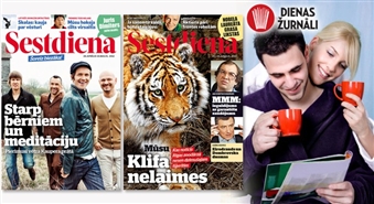 DIENAS ŽURNĀLI: žurnāla SESTDIENA abonements 6 vai 12 mēnešiem - 41%