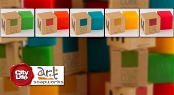 Мыло и кубики для ванны от ART SOAPWORKS: 20 сочных цветов и ароматов – 50%