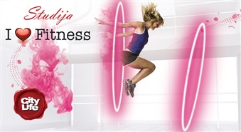 3D fitnesa tests, profesionāla trenera konsultācija un individuālais treniņš studijā I LOVE FITNESS – 65%!