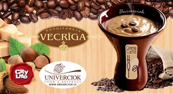 Gardākais jaunums pilsētā! Kafijas krēma deserts HOT COFFE CREAM konditorejā VECRĪGA – 50%