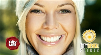 Profesionālā zobu higiēna klīnikā CITYDENTAL – 50%