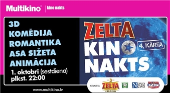 MULTIKINO aicina uz kino! ZELTA KINO NAKTS ietvaros 10 šī gada labākās filmas – 79%