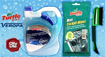 Gatavojamies ziemai kopā ar auto kosmētikas tirgus līderi TURTLE WAX un VEROPU! Ziemas vējstiklu šķidrums, sniega slotiņa-ledus skrāpis vai auto paneļa tīrāmās salvetes – 50%