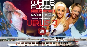 WHITE FUSION – RELOADED 12. augustā uz kuģīša MISISIPI – 50%