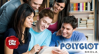 POLYGLOT piedāvā: 1-6 mēnešu angļu, vācu, krievu, franču, itāļu, latviešu vai spāņu valodas kursi – 67%