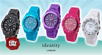 Laiks košākām krāsām! Identity LONDON Unisex pulksteņi ar bezmaksas piegādi visā Latvijā – 56%