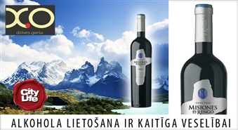 X.O piedāvā: Čīles sarkanvīns MISIONES DE RENGO MERLOT – 55%