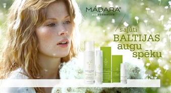 Iepērcies MADARA Cosmetics e-veikalā par Ls 20.00, bet maksā tikai Ls 12! Pilnai laimei – bezmaksas piegāde visā Latvijā!