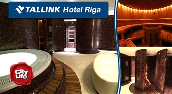 Laiks ballītei! TALLINK HOTEL RIGA saunas rezervēšana 20 labākajiem draugiem uz 2 stundām ar 61 % atlaidi + glāze karstas tējas vai auksta alus katram viesim!