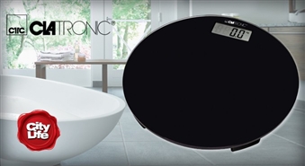 Saule, vasarīgs apģērbs un pārliecība par sevi – CLATRONIC elegantie stikla svari – 46%