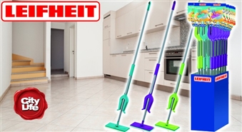 Швабра для пола Piccolo от Leifheit для быстрой и удобной уборки - 50%