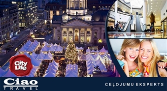 Tava pirmā dāvana Ziemassvētkos! 4 dienu iepirkšanās brauciens uz Berlīni un Drēzdeni svētku noskaņās kopā ar CIAO TRAVEL-CEĻOJUMU EKSPERTU – 34%