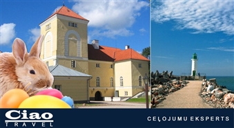 CIAO TRAVEL – CEĻOJUMU EKSPERTS aicina 24. aprīlī doties uz lustīgu Lieldienu svinēšanu Ventspilī ar 50% atlaidi!