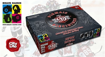 Oficiālā DINAMO RĪGA galda spēle – Pirmais piecinieks no BRAIN GAMES – 46%