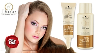 SCHWARZKOPF profesionālās līnijas BC Time Restore matu kopšanas līdzekļu komplekts – 55%