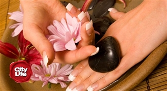 Маникюр со стойким лаком Gelish или маникюр с Gelish + процедура по уходу за руками в салонах LAUMA в Риге или ART OF TOUCH в Айзкраукле – 50%
