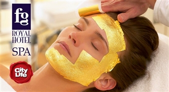 FG ROYAL HOTEL SPA салон: лимфодренажный массаж лица + увлажнение кожи + эксклюзивная золотая маска Клеопатры – 68%