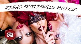 EROTIKAS MUZEJA apmeklējums – 50%