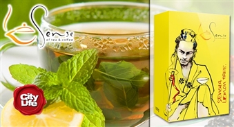 Zaļā tēja SENCHA LEMON TREE ar svaigu citrona un apelsīna ziedu aromātu – 50%