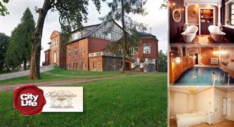 Rudens lutināšana BERGHOF LAUKU MUIŽĀ divām personām (2 dienas/1 nakts): piena un medus vannas, rīta pelde baseinā un bagātīgas brokastis muižnieku gaumē – 51%