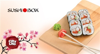 Sarosās visi suši fani! Tagad un vienmēr DUCK MAKI no SUSHI BOX tikai par Ls 1.49!