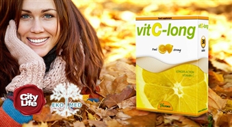 Ilgas iedarbības vitamīns VIT C- LONG no EkoMed – 53%
