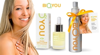Organiskā BIO2YOU kosmētika: Omega 3-6 serums sejas ādai vai  pašiegdeguma losjons līdz pat 52% lētāk!
