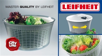 Leifheit salātu žāvētājs ērtiem un ātriem virtuves darbiem – 50%