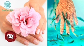 Ekskluzīvas rūpes roku skaistumam: Garra Rufa zivtiņu pīlings + parafīna terapija salonā THE FISH SPA – 50%
