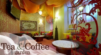 Vesela stunda ūdenspīpes prieku „Tea & Coffee Garden” privātajā Chilim istabā tikai Tev un Taviem draugiem ar 51% atlaidi!