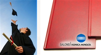 Salons MINOLTA piedāvā: diplomdarba izdruka un iesiešana ar 50% atlaidi! Viena lieta mazāk, par ko uztraukties!