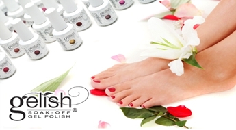 Аппаратный педикюр + покрытие Gelish лаком  - Ls 7.99! Идеальное решение для Ваших ног!