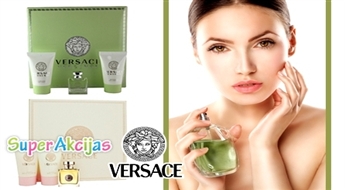 Jauka dāvana! Parfimērijas komplekti sievietēm Versace!